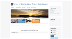 Desktop Screenshot of haverstrawpolice.org